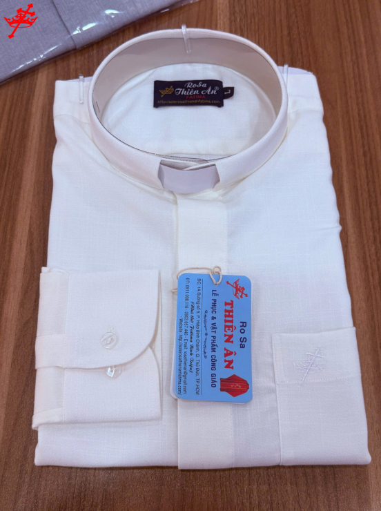 ÁO SƠ MI COL 017-COTTON Ý CAO CẤP